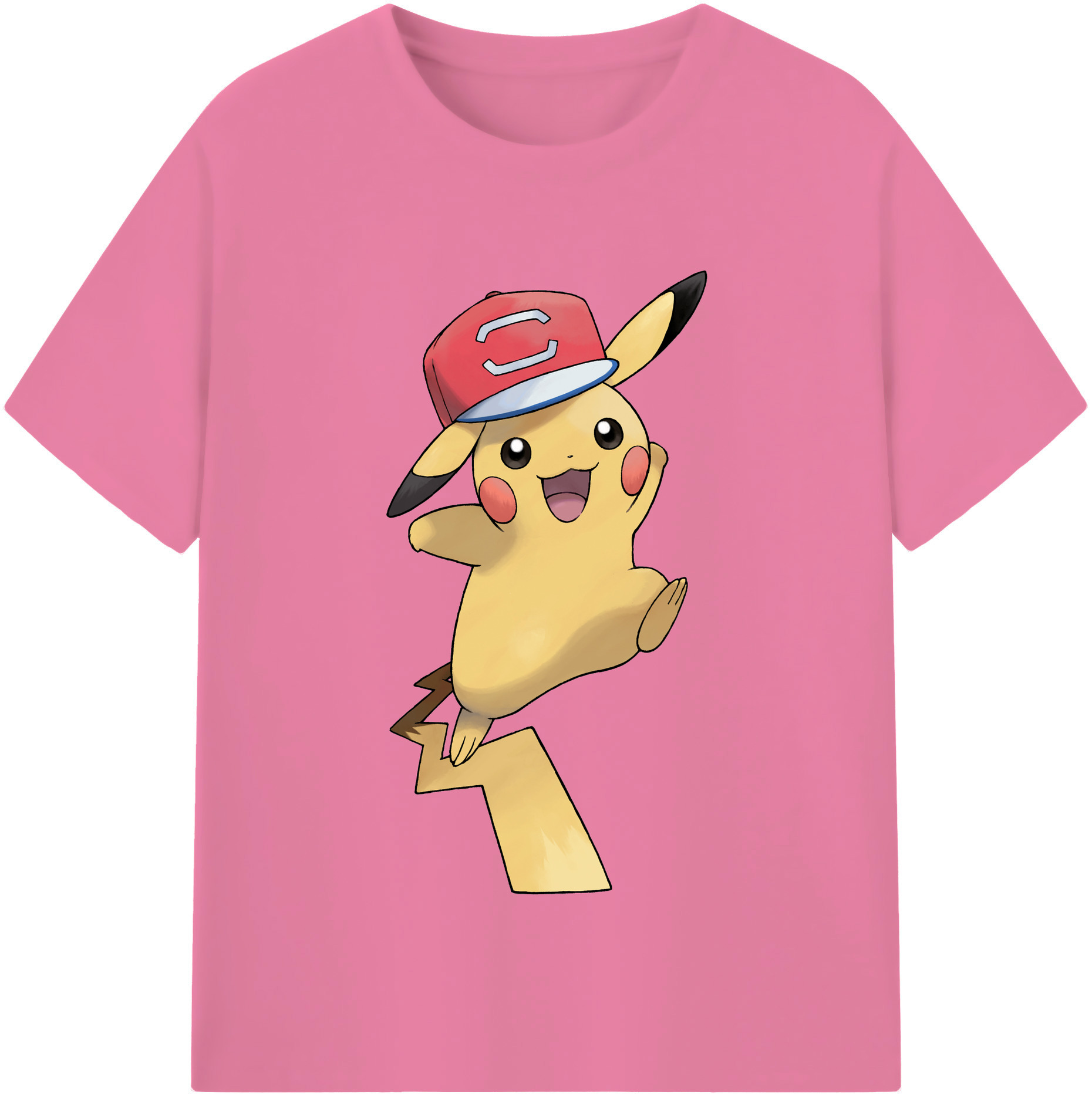 （画像用） ポケットモンスター Pokémon 綿100％半袖Tシャツ（フロントプリント）